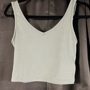Light green tank top, medium